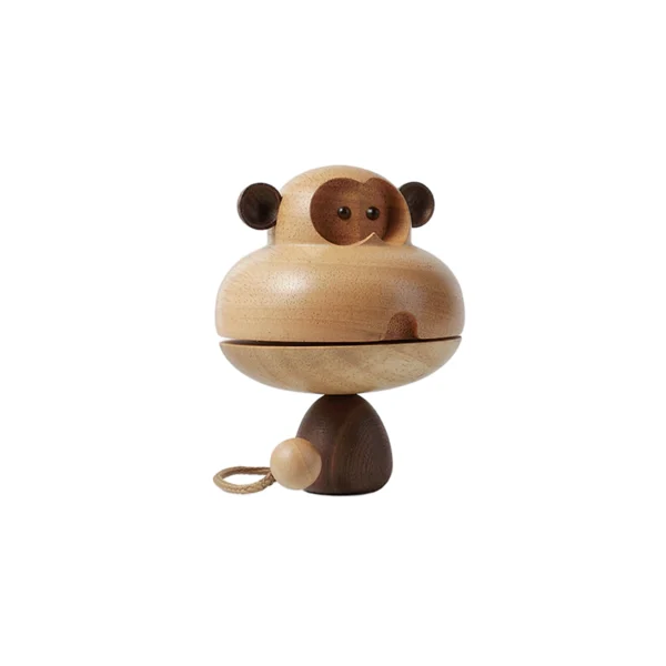 Wooden Monkey Music Box Gift