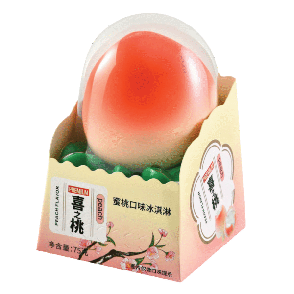 Peach Flavor Ice cream